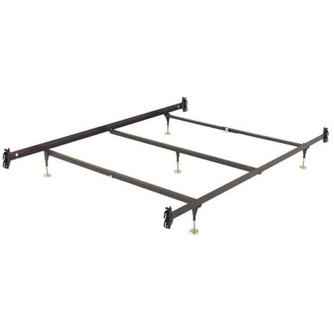 metal queen bed frame with headboard and footboard brackets|queen metal headboards only.